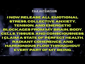 Energy Session to Release Stress, Tension, Collective Anxiety, Inflammation, and Stagnant Energy