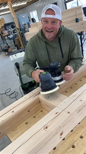 190K views · 1.8K reactions | My favourite Festool sander for big surfaces is the ETS 150  #woodworking #festool #sander | The Dusty Lumber Co. | Facebook