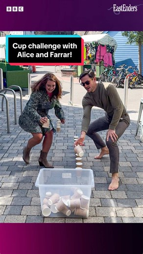 Cup Challenge Fun with Alice and Farrar