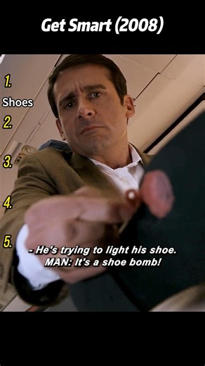 Get Smart (2008) | Max Mistaken for a Bomber Over Chewing Gum