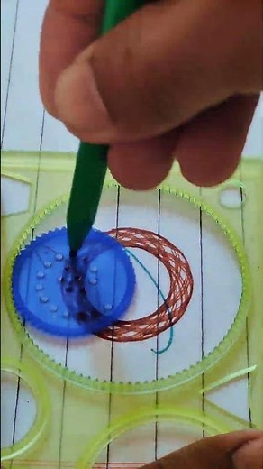 Satisfying Spirograph Lines in Ultra Smooth Motion | Relaxing Drawing ASMR for Sleep & Focus #asmr