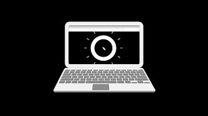 Laptop Blank Display Insert Graphic Element: vídeo stock (100% livre de direitos) 1085807888 | Shutterstock