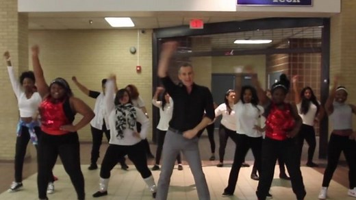 Uptown Funk school video goes viral
