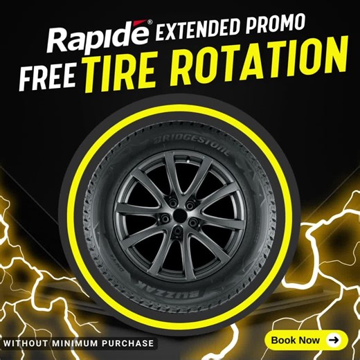 Improves your car's performance & Extend your Tire Life! 💛 Avail our 3 Tire Rotation and Get 1 for FREE. Extended until June 30, 2022. 😉 Book your Appointment now at https://rapide.ph/booking/service. Promo Mechanics: -First 50 customers on a first-come, first-serve basis only -For your Voucher Code message here: m.me/RapideAutoServicePH -Valid for Online Booking Only. -PayNow Only #RapideCares #RapideWay | Rapide Auto Service Experts