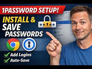 *New to 1Password? Set up + Save Passwords Manually and Automatically*