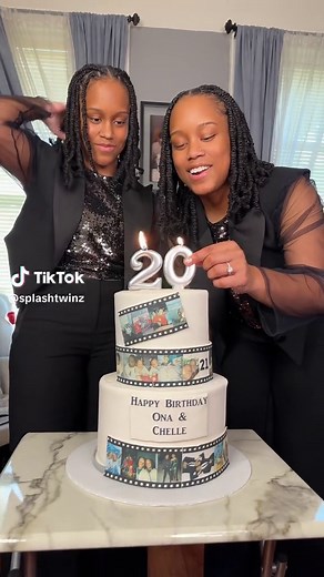 HAPPY BIRTHDAY TO US !!🥳🖤 | shellie splash twinz