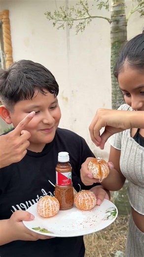 tasting the most sour mandarin orange