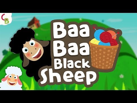 Baa Baa Black Sheep Nursery Rhyme with Lyrics for Kids | Children Songs by Cuddle Berries
