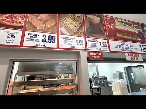 Costco Food Court Menu in Summer 2025