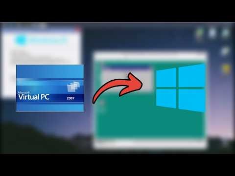 Using Microsoft Virtual PC 2007 on Windows 8.1!