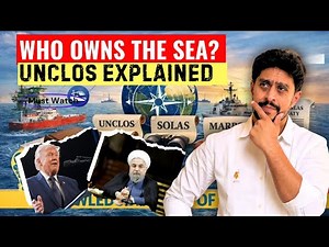 US vs Iran at Sea? Maritime Laws, UNCLOS & High Seas Treaty Explained for UPSC