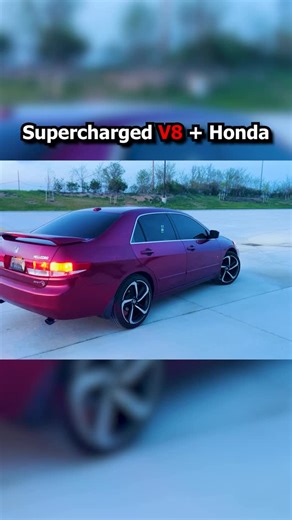 JcMotor on Instagram: "Supercharged V8 + Honda 🫣 #carguys #cargram #carsofinstagram #hellcat #mopar #moparornocar #skits #hellcord #hellcatsrt #hondaaccord #honda #v8 #v8swap"
