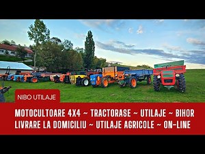 Nibo Agricultural Equipment, Home deliveries of household equipment, motor cultivators, tractors