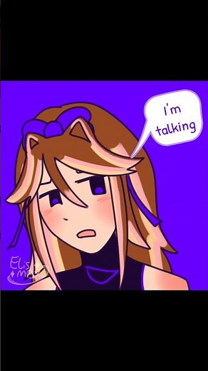 I'm Talking To You! Meme - FT. My OC! - | Elis Mineblox - #vocaloid #animation #shorts #art #fyp