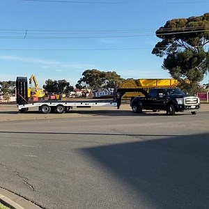 Pre delivery road test and Weigh bridge day #idtowthat #ultimateplanttrailers #upt #f450 #truck #custom #goosenecktrailer | UPT - Ultimate Plant Trailers