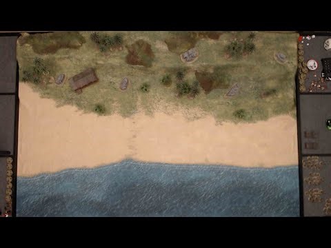 Tabletop Command Post After Dark- Bolt Action