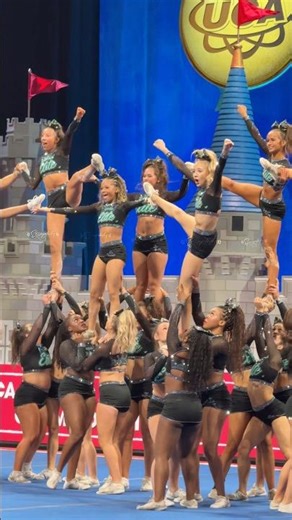 they’re back SATURDAY! 🩵 #cheerleading #allstarcheer #cheer #seniorelite #uca #cheerextreme #cea