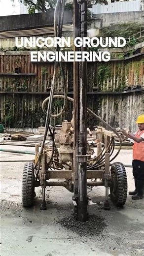 Passive Rock Anchor (UGE) #construction #viral