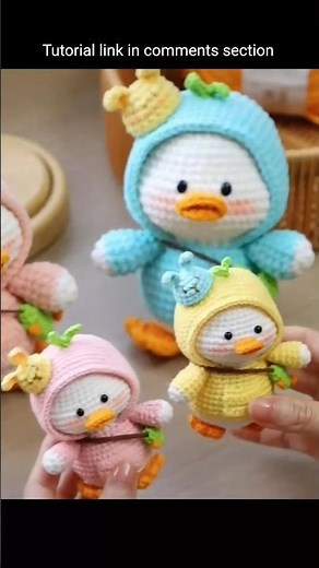 Cute Duck💓 Crochet Tutorial For Beginners