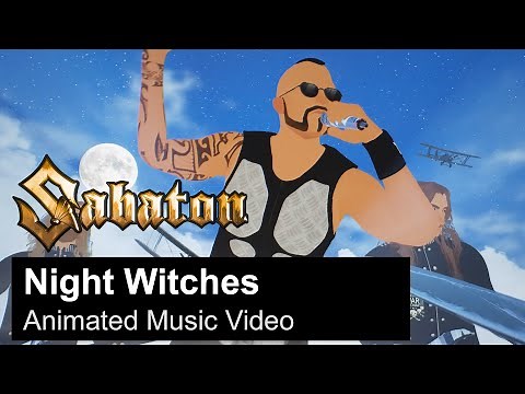 SABATON - Night Witches (Animated Music Video)