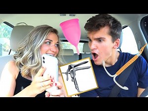 Quizzing My Husband on Female Products **yikes**