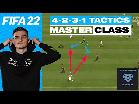 Play 4-2-3-1 Custom Tactics like a Pro! FIFA 22 Masterclass