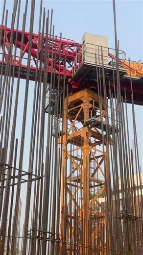 Engineering Marvel: Tower Crane Height Increasing Method.