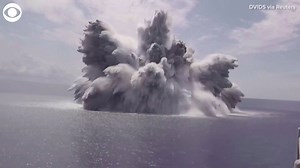20K views · 177 reactions | WATCH: The U.S. Navy set off an explosion near the USS Gerald R. Ford aircraft carrier in the Atlantic Ocean June 18. The explosion, viewed from several angles, was part of a “full ship shock trial," which is done near warships to check that they can withstand harsh conditions. | WSPA 7News | Facebook