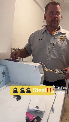 How to steal from coin laundry machines.