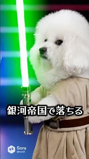 AI Comedy Short｜銀河帝国で落ちる #AIcomedy #AIshorts #落ちもの動画 #スターウォーズ #starwars