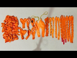 Bright Orange Balloon Therapy 🧡 Deep Relaxing ASMR