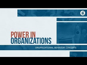 Power in Organizations