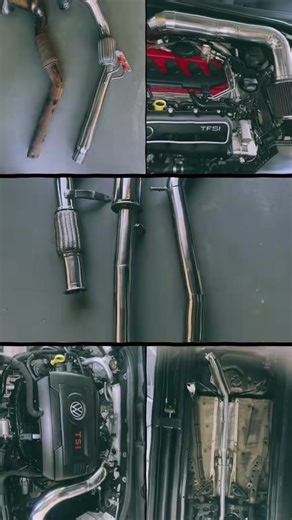 Unlock Your Car's True Potential. ✨ Tired of restrictive factory parts? Upgrade to custom-crafted, premium stainless steel components from Performance Customs Garage and feel the difference! ✅ Stainless Steel Intake Pipes: Maximize airflow for improved throttle response and efficiency. ✅ Stainless Steel Downpipes: Reduce backpressure for significant gains in horsepower and torque. ✅ Full Stainless Exhaust Systems: Achieve an aggressive, powerful tone and reduce weight. Our products are meticulou