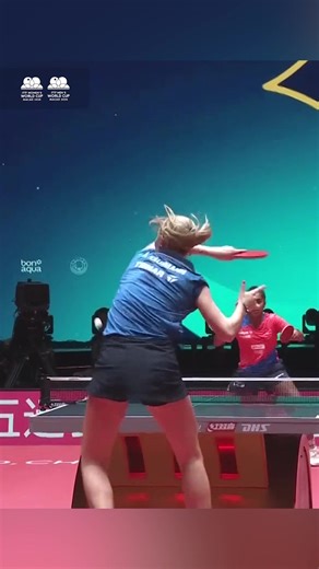 Prithika Pavade and Annett Kaufmann Shine at ITTF World Cup 2025
