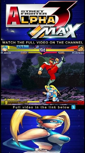 R.Mika DOMINATES the arena in Street Fighter Alpha 3