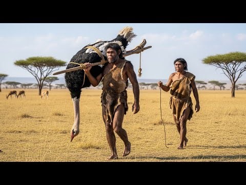 2.7 Million years Ago Ancient Hunting Story of Homo Habilis | Prehistoric Survival