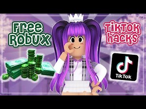 How To Get Free Robux On TikTok!! me trying TikTok Hacks !!? || roblox