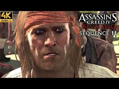 Assassin's Creed IV Black Flag - Full Sequence 11 | 100% Sync (4K 60FPS)