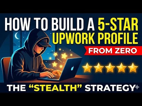 How To Build A 5-Star Upwork Profile From Zero (The "Stealth" Strategy)