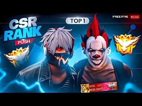 🔴[LIVE]FREE FIRE LIVE WITH MOG LIVE ⚡-Garena Freefire #shorts #freefirelive