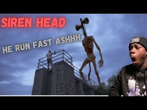 I WOULD'VE BEEN OUT OF THERE FAST !!! Crizzy reacts to- Siren Head- Horror Short Film