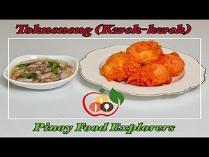 Tokneneng | Kwek Kwek | Deep Fried Battered Eggs | How To Cook | Philippine Street Food