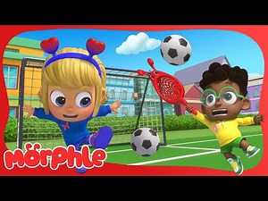 Soccer special with Morphle and Mila ⚽ Cartoons for Kids | Mila and Morphle