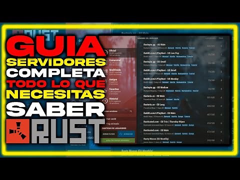 Servidores en RUST | La Guía definitiva, todo lo que necesitas saber
