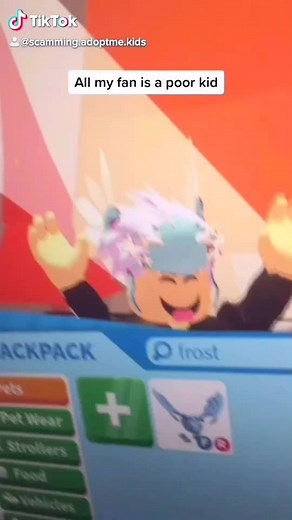 Scamming kids in adopt me on TikTok