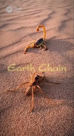 Scorpion vs. Spider🦂🕷️