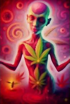 ​Surreal Cannabis Spirit: "Welcome to the Liminal Space" (Psychedelic AI Trip)