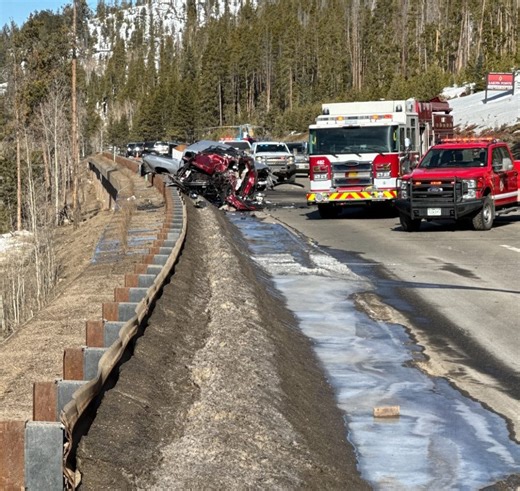 US Highway 40 in Winter Park reopens after 1 person killed in multivehicle crash