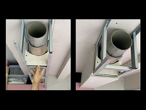 ✅ How to Build a Drywall Box with Metal Frames: Conceal Pipes or Create Beams