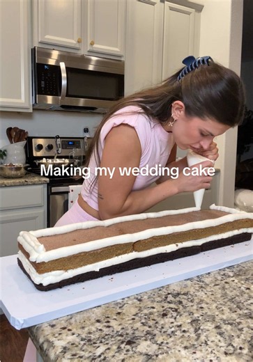 Salted Caramel Banana Mocha Wedding Cake Recipe